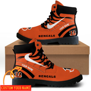 Cincinnati Bengals Custom Boots Shoes Idea Gift For Fan