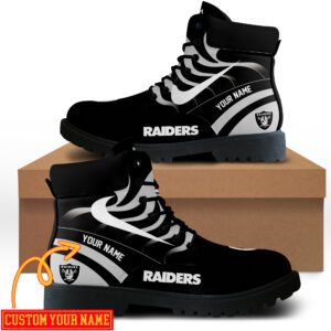 Las Vegas Raiders Custom Boots Shoes Idea Gift For Fan