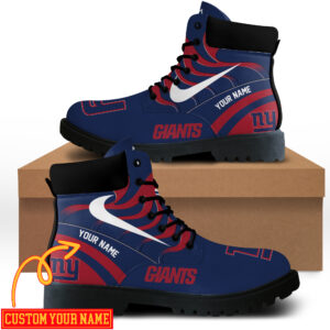 New York Giants Custom Boots Shoes Idea Gift For Fan