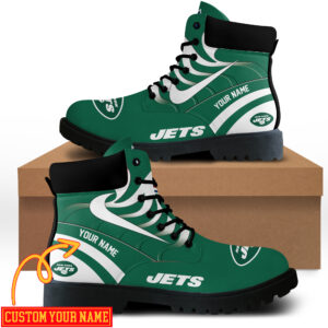 New York Jets Custom Boots Shoes Idea Gift For Fan