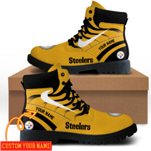 Pittsburgh Steelers Custom Boots Shoes Idea Gift For Fan