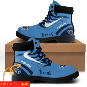 Tennessee Titans Custom Boots Shoes Idea Gift For Fan