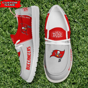 Tampa Bay Buccaneers Personalized Your Name NFL 32 Teams Hey Dude Shoes