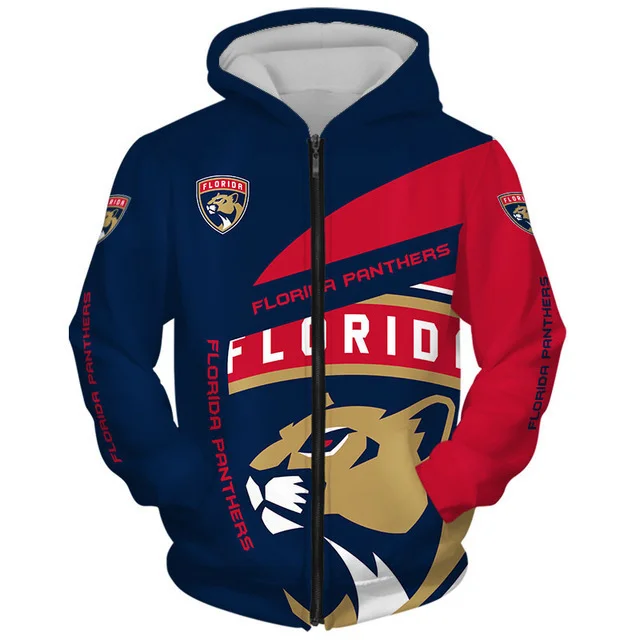 Florida Panthers 2023 New 3D Graphic Hoodie