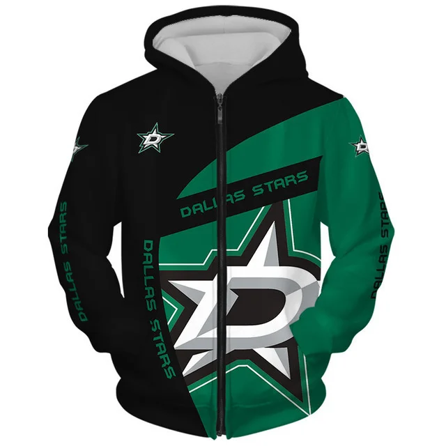 Dallas Stars 2023 New 3D Graphic Hoodie