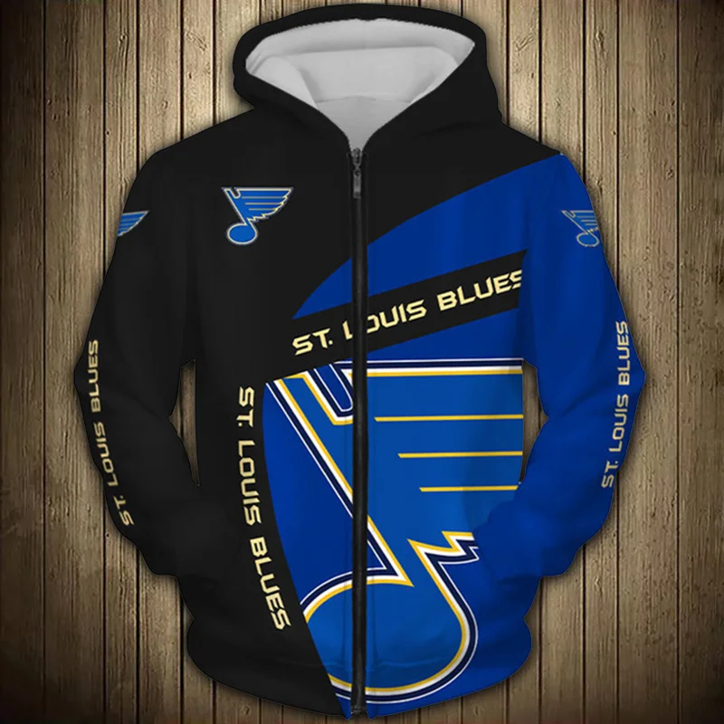 St. Louis Blues 2023 New 3D Graphic Hoodie