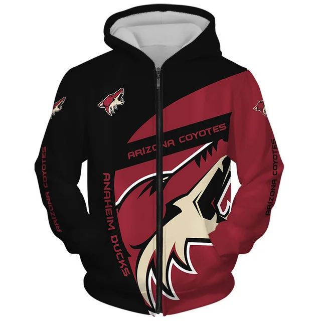 Arizona Coyotes 2023 New 3D Graphic Hoodie