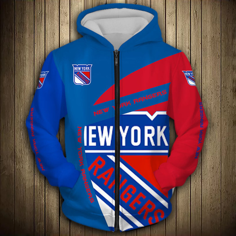 New York Rangers 2023 New 3D Graphic Hoodie