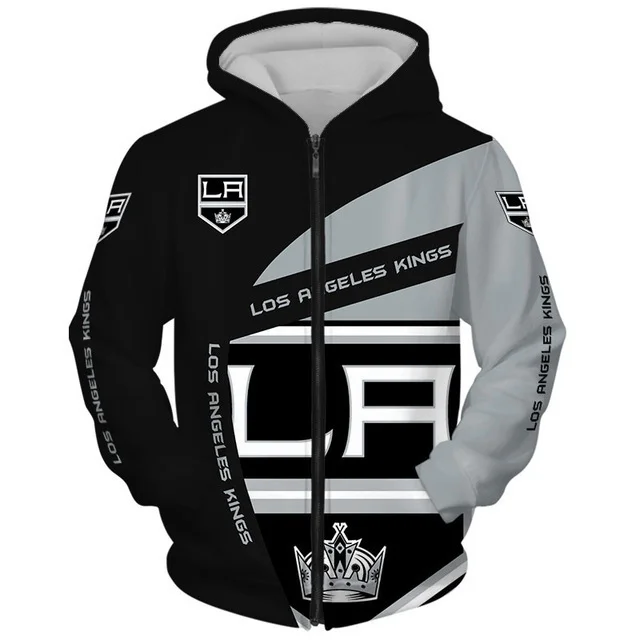 Los Angeles Kings 2023 New 3D Graphic Hoodie