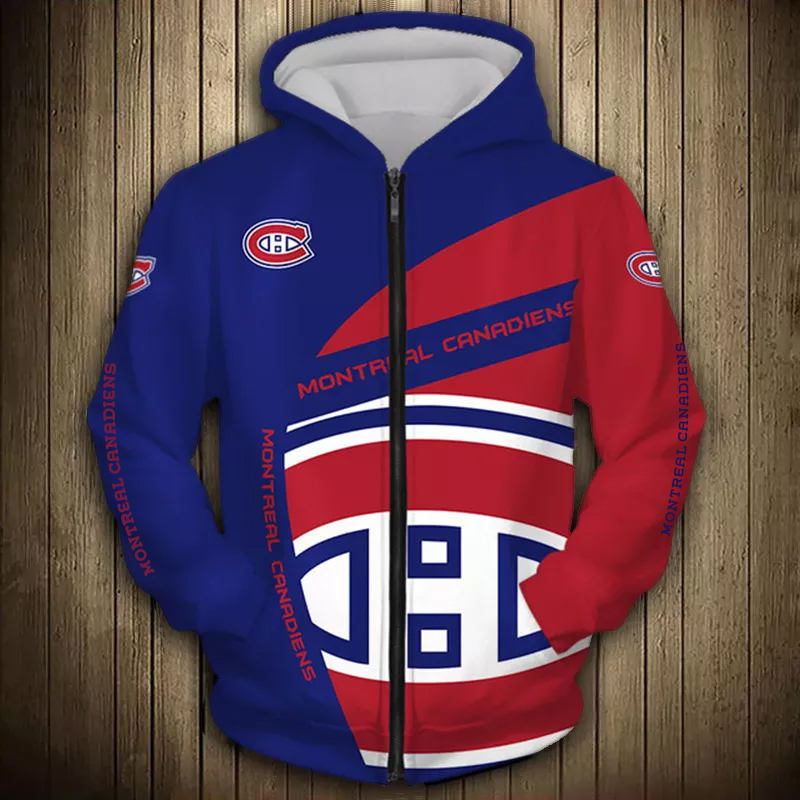 Montreal Canadiens 2023 New 3D Graphic Hoodie