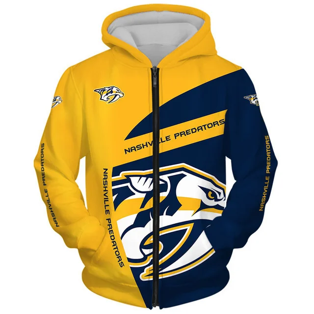 Nashville Predators 2023 New 3D Graphic Hoodie