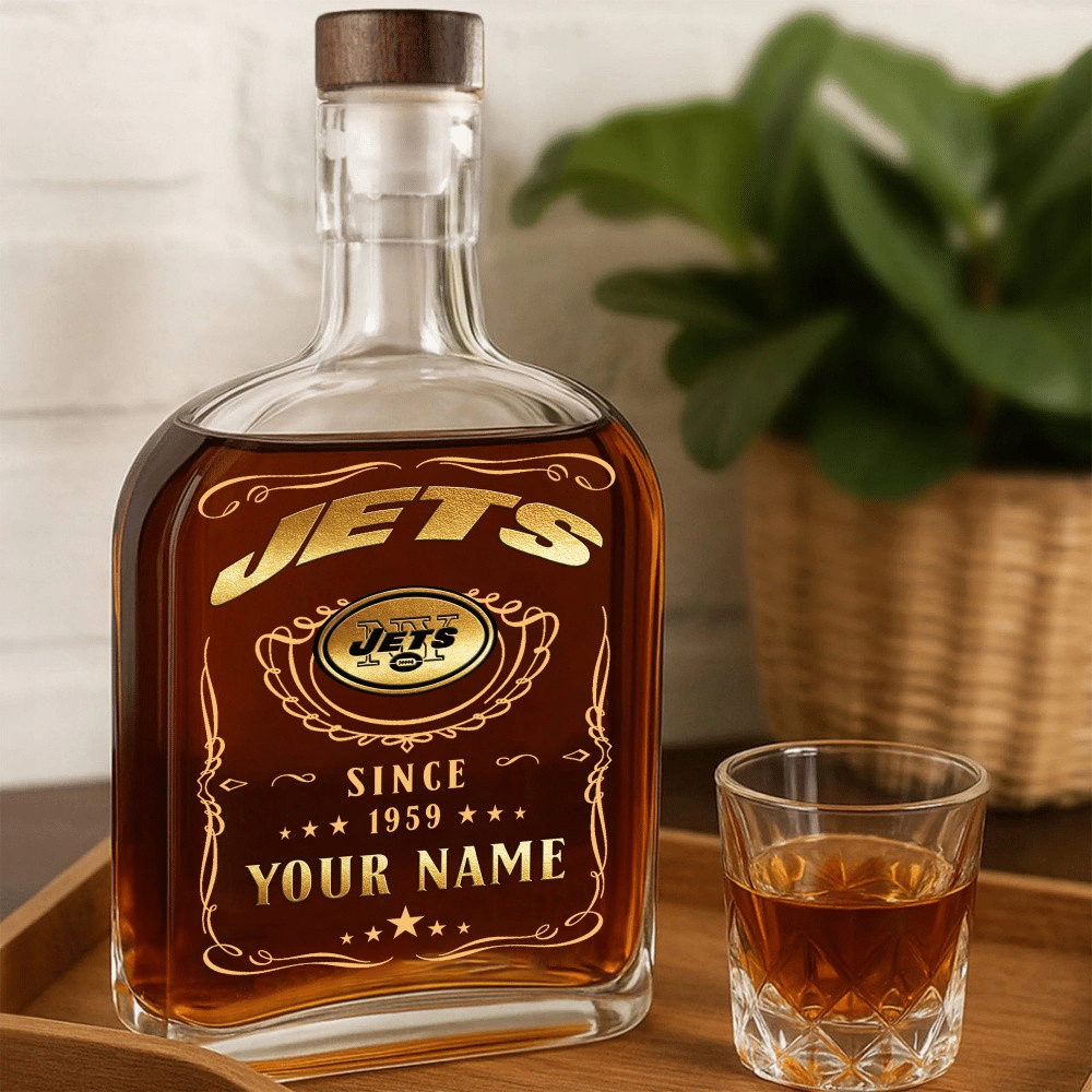 JZY Whiskey Bottle
